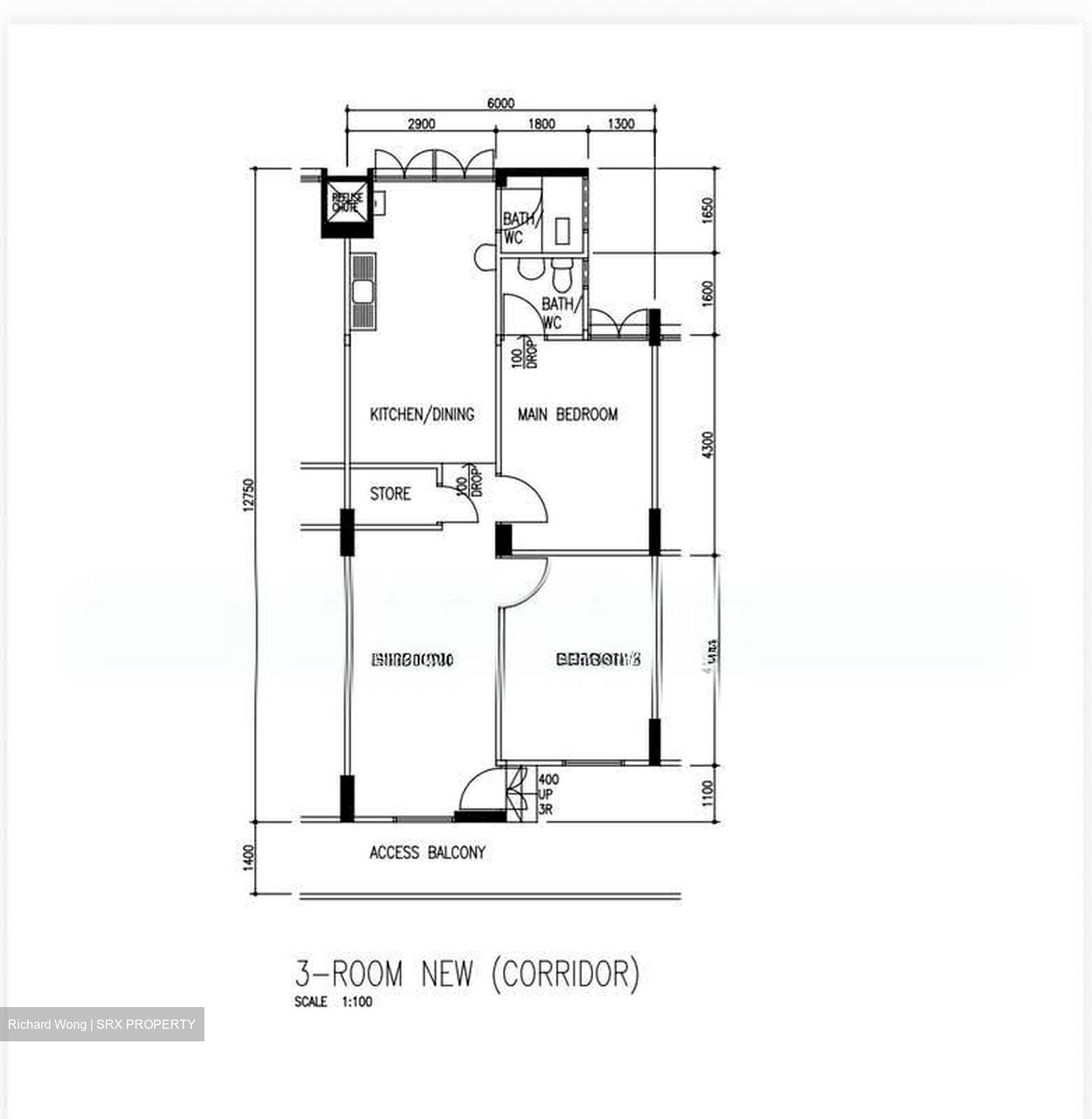 Blk 228 Yishun Street 21 (Yishun), HDB 3 Rooms #538128601